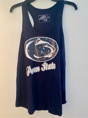 Campus Heritage Navy Racerback Tank Top